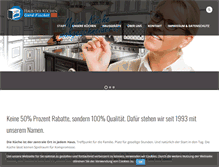 Tablet Screenshot of kuechen-gerd-fischer.de